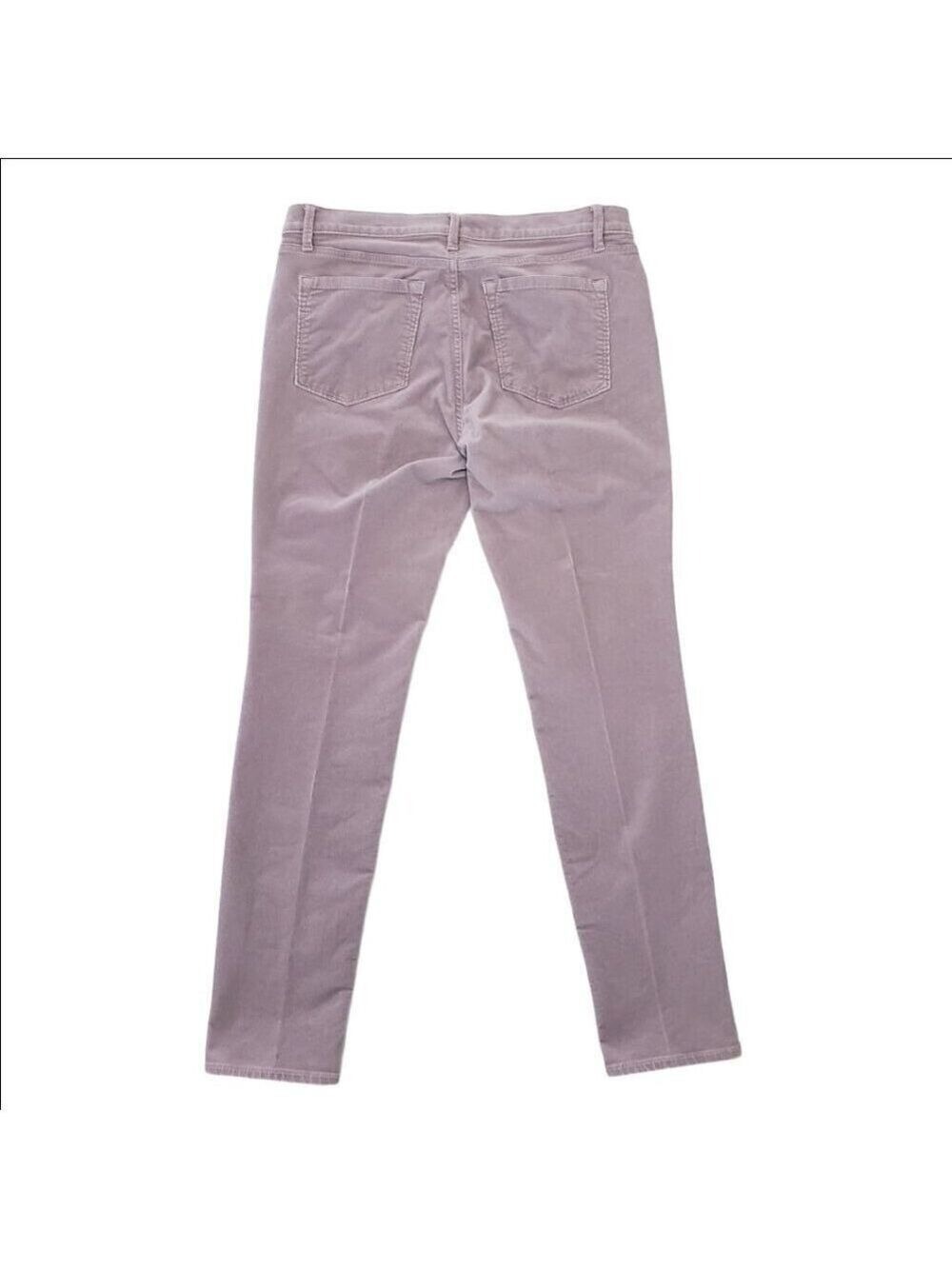 Ann Taylor LOFT Modern Skinny Corduroy Pants Size 10 Mauve Lavender - Picture 3 of 9